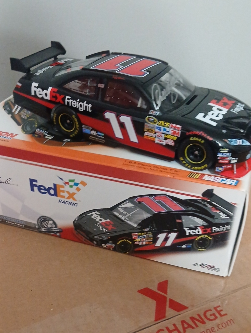 Denny Hamlin 1/24 Nascar Die-Cast Car - Picture 2 of 6